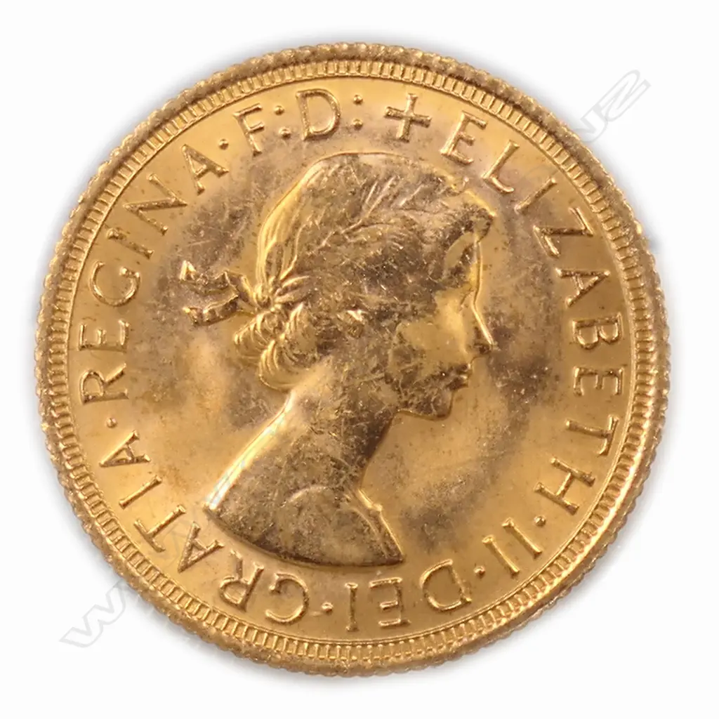 A 1967 gold full sovereign, Image 1++