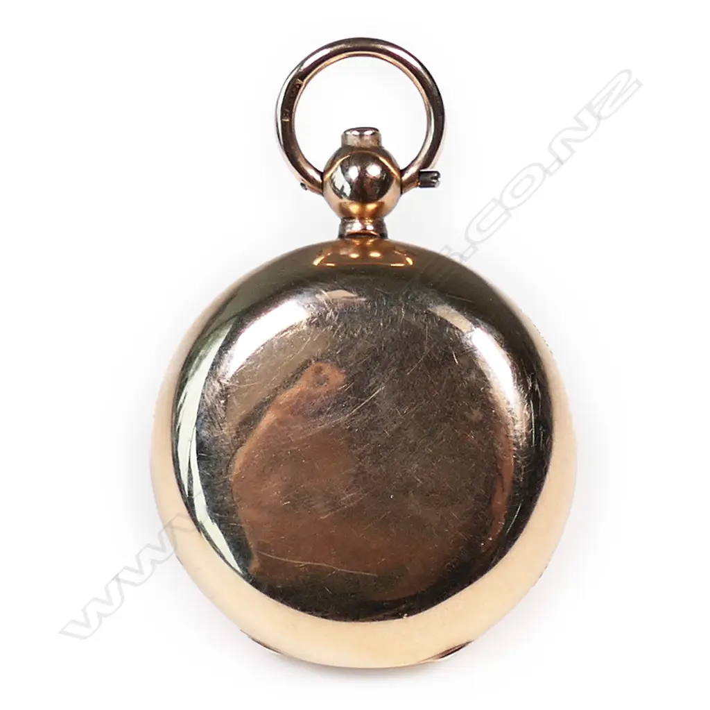 An Edwardian 9ct rose gold sovereign case, Image 1++