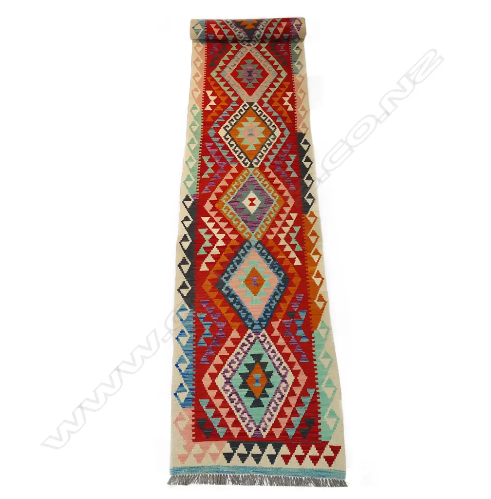 #A long kilim runner Image 1++