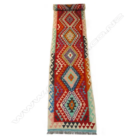 #A long kilim runner