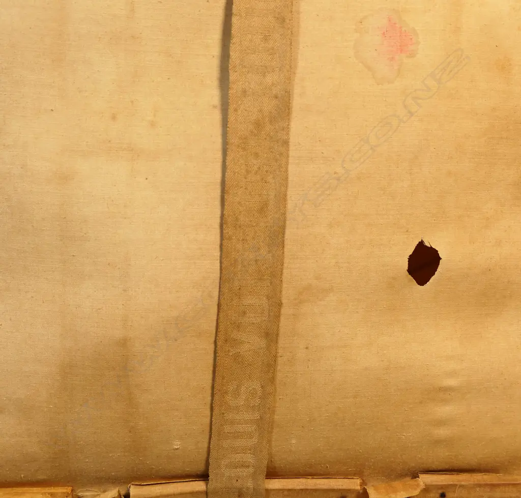 A large vintage Louis Vuitton steamer trunk, Image 1++