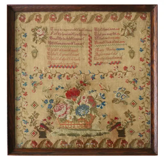 A William IV sampler by Mary Varley aged 10 years,