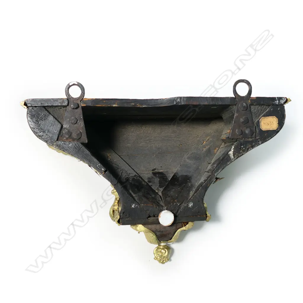 An 18thC French boulle wall bracket, Image 1++
