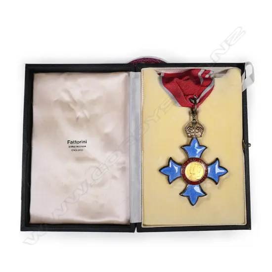 Commander of the Order of the British Empire medal,