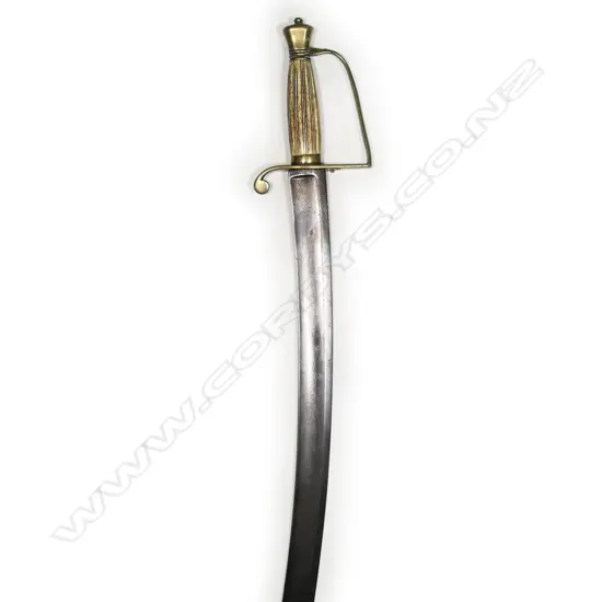 A 19thC British cutlass,
