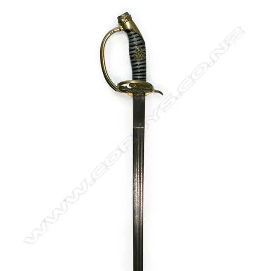 A late 19thC/early 20thC Imperial German infantry officer's sword,
