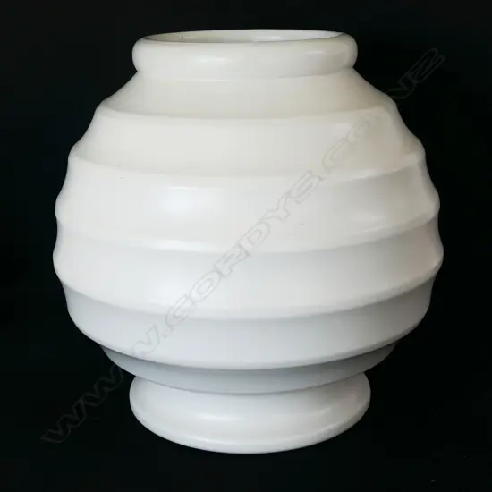 A large hand potted Crown Lynn vase,