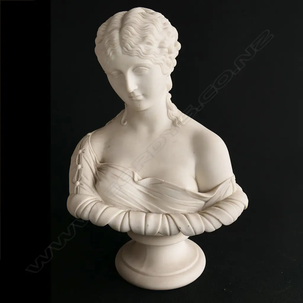 A Victorian Parian ware bust, Image 1++