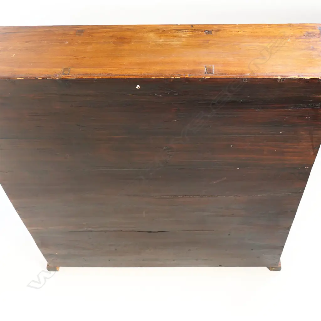 An old Chinese carved hardwood free-standing display cabinet, Image 1++