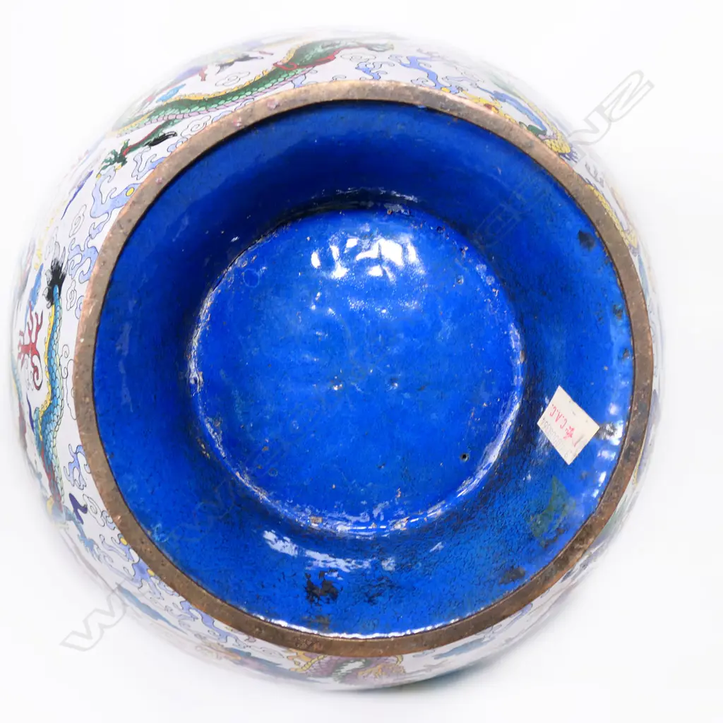 An impressive large Chinese cloisonne vase, Image 1++