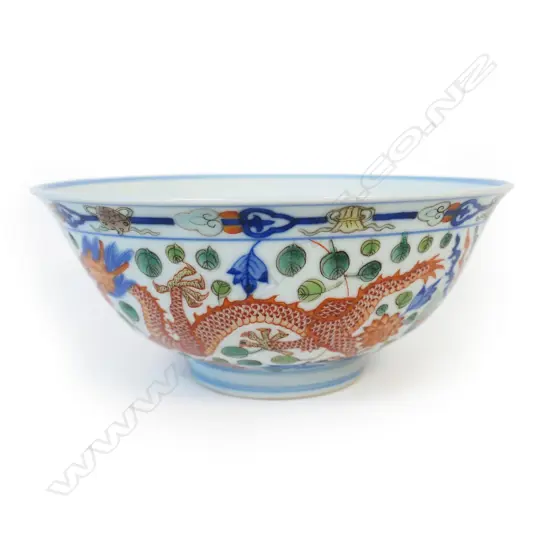 A Chinese Doucai decorated bowl,