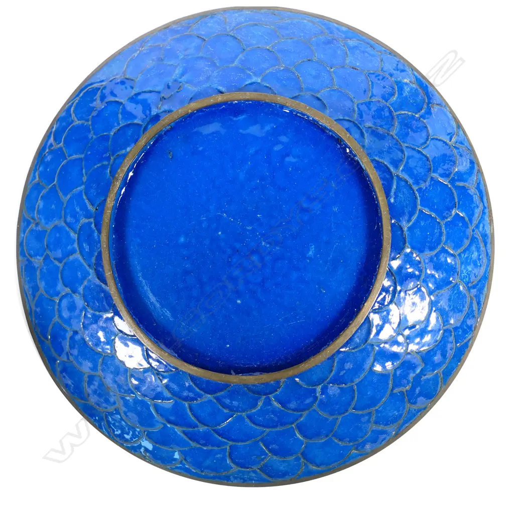 Two late 19thC Japanese cloisonné items, Image 1++