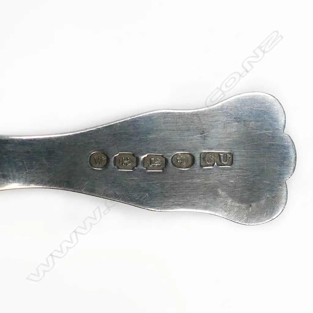Victorian silver caddy spoon, Image 1++
