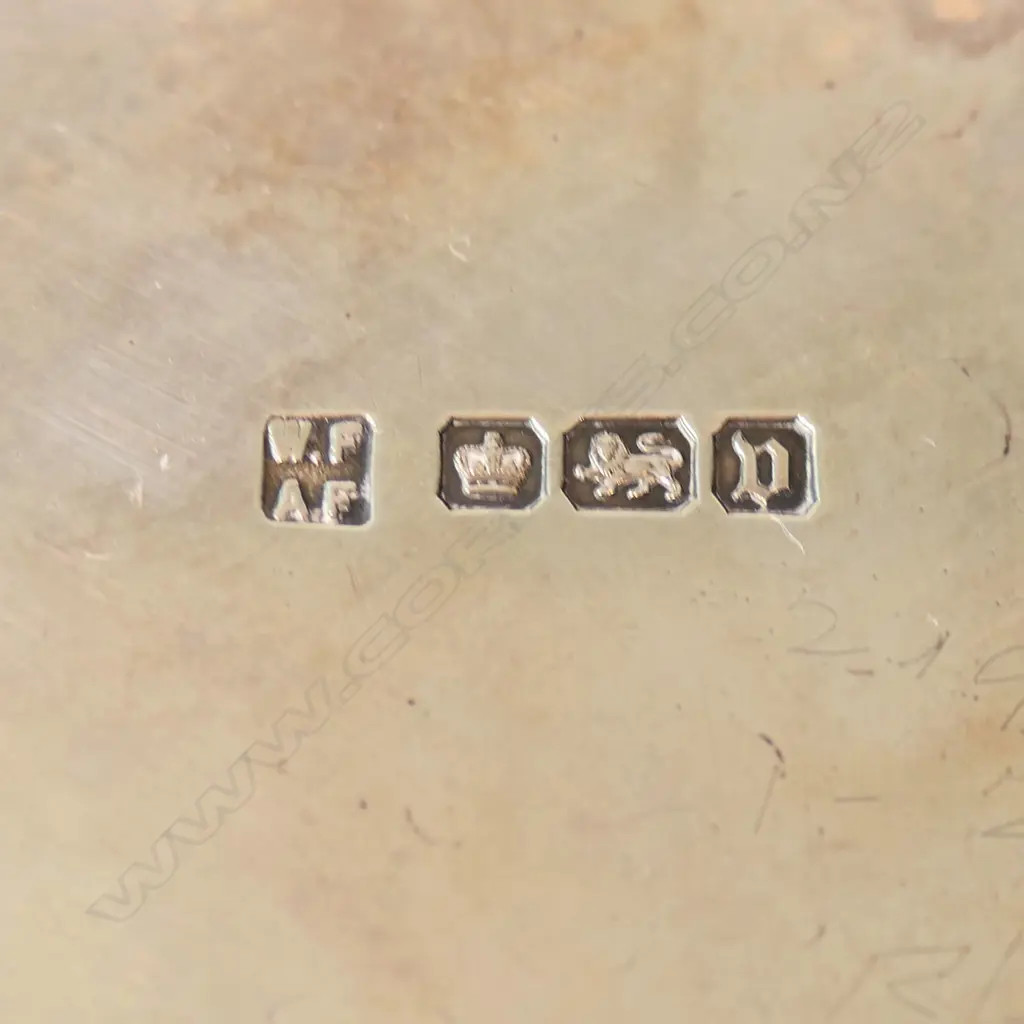 An early 1900s silver salver, Image 1++