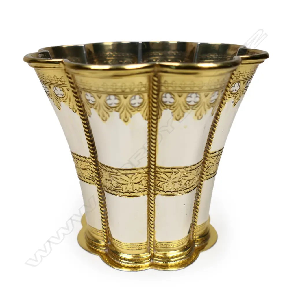A 20thC Danish Silver ‘Margrethe’ Cup By Anton Michelsen, Image 1++