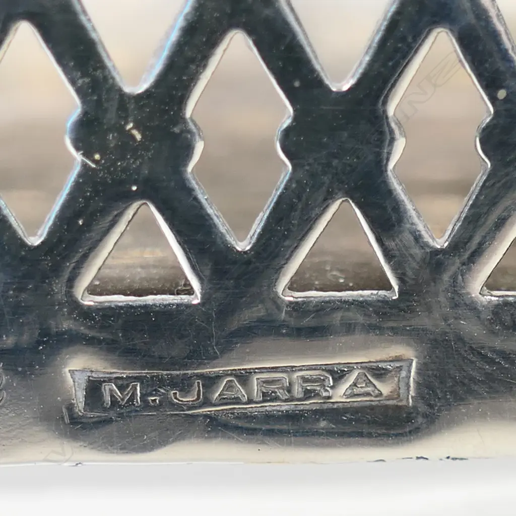 An important early 1900s Continental silver Hanukkah Menorah, Image 1++