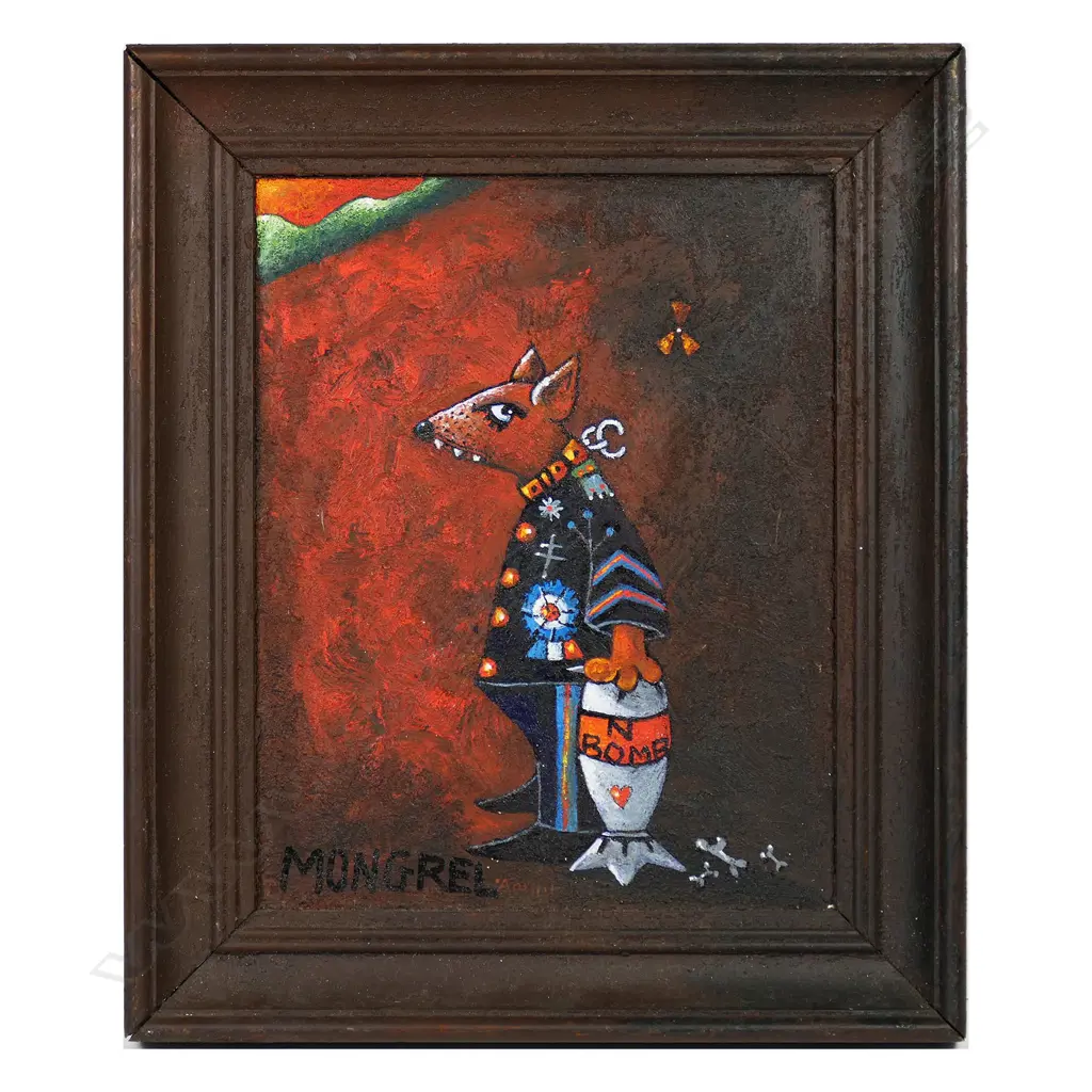 Alan Taylor (NZ 1933-2016) 'Mongrel' (Rat Bomb), Image 1++