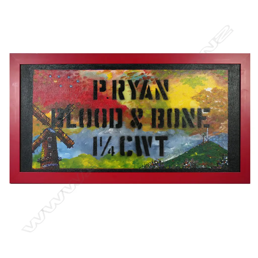 # Alan Taylor (1933-2016) 'P. Ryan Blood & Bone 1¼ CWT' Image 1++