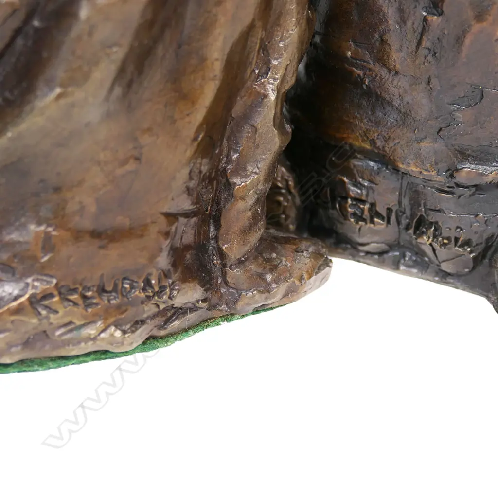 A pair of Ken Kendall bronze figures, Image 1++