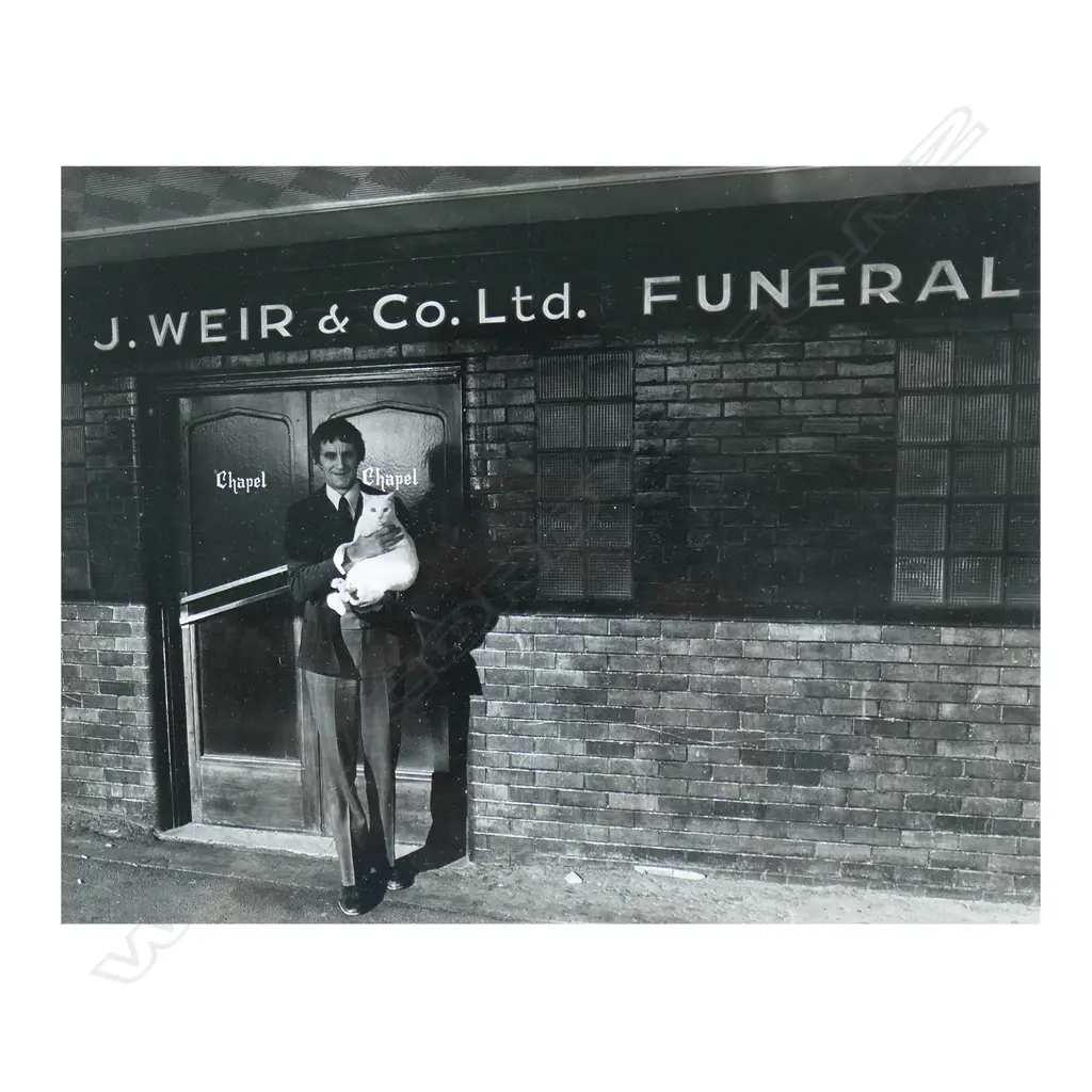 Robin Morrison (1944-93) John Moller, Funeral Director, Noball, Ponsonby Road, Image 1++