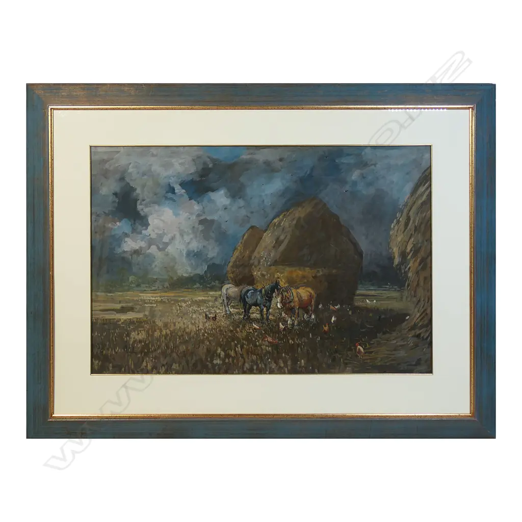 Blythe Fletcher (1890-1949) 'Approaching Storm', Image 1++