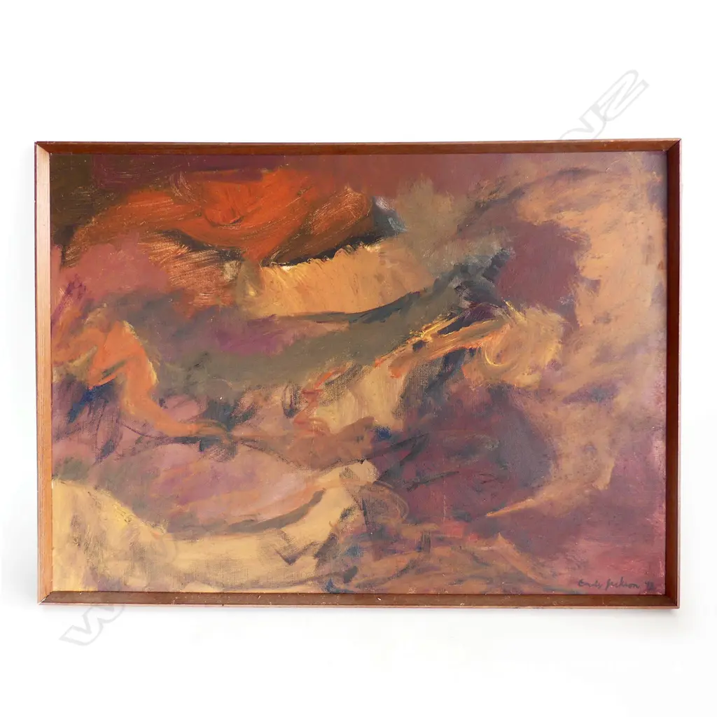 Emily Jackson (1909-93) untitled abstract, Image 1++