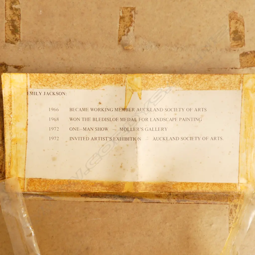 Emily Jackson (1909-93) untitled abstract, Image 1++