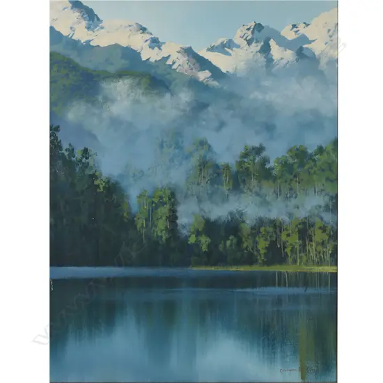 Graham Brinsley (1963-) 'Lake Pararingaringa Westland',