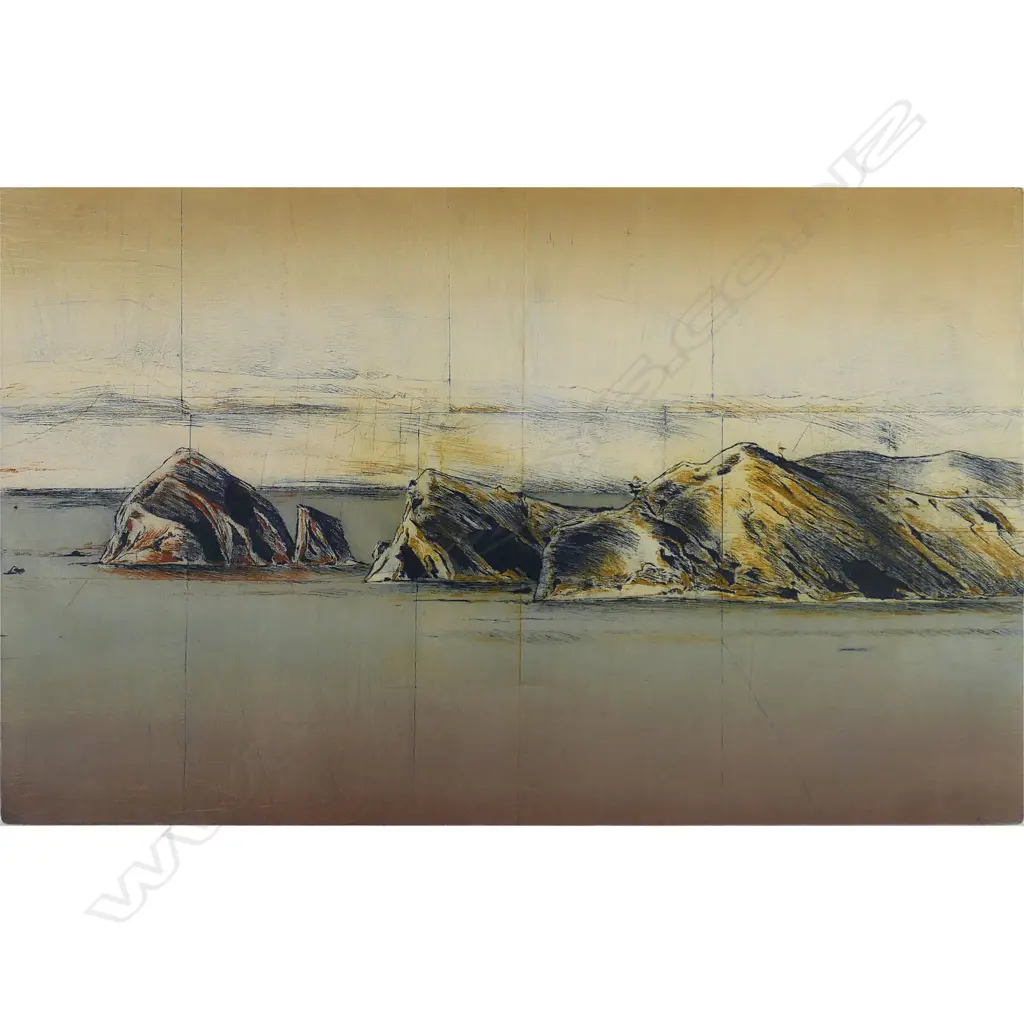 Stanley Palmer (NZ b.2936-) 'Headland - Morning' Image 1++