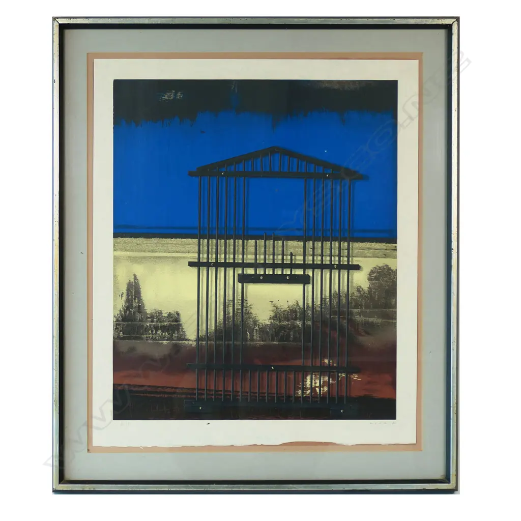 Max Ernst (1891-1976) La liberté détruite par l'absence (Plate X), Image 1++