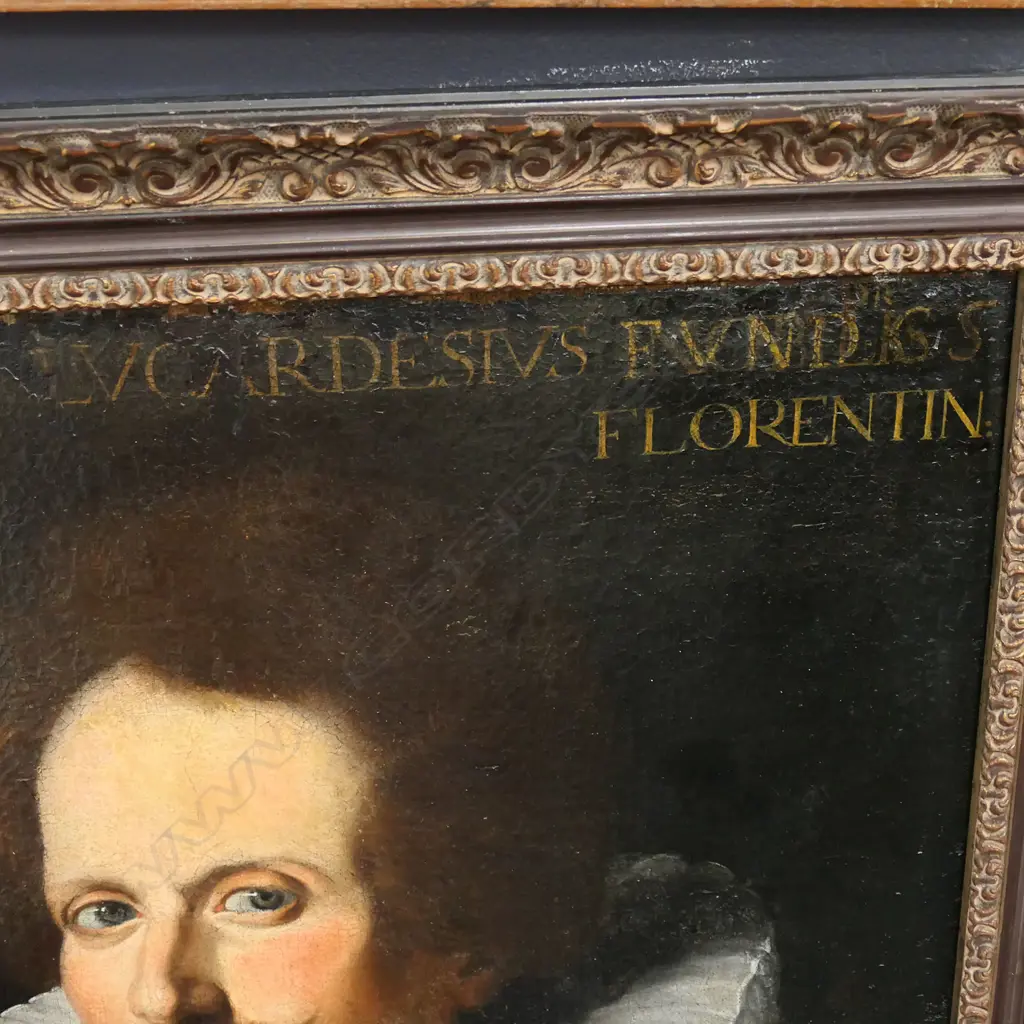 Possibly 17thC  artist unknown, portrait of a gentleman with ruffled collar, Image 1++