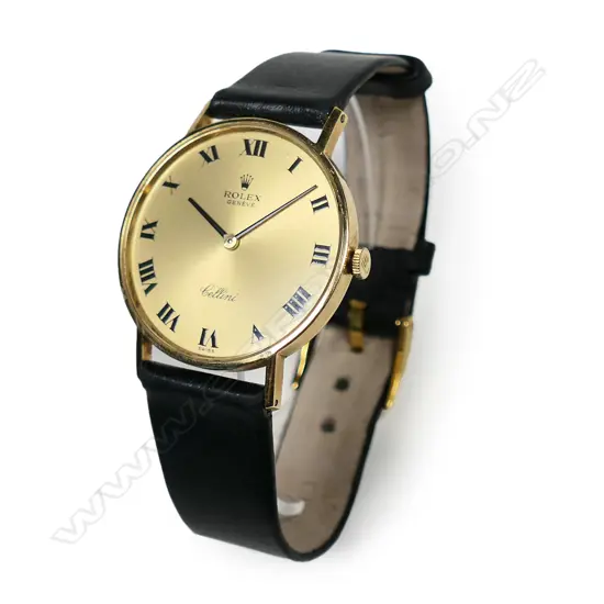 An 18ct gold Rolex Cellini wrist watch,