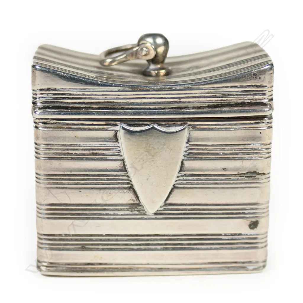 A Dutch silver stamp box, Image 1++