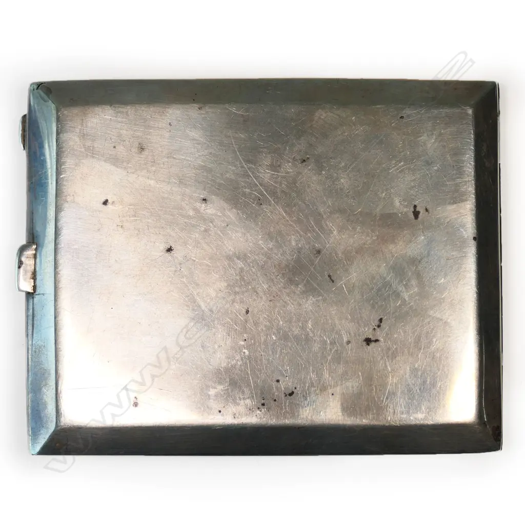 A c.1900 Austrian silver and enamelled cigarette case, Image 1++