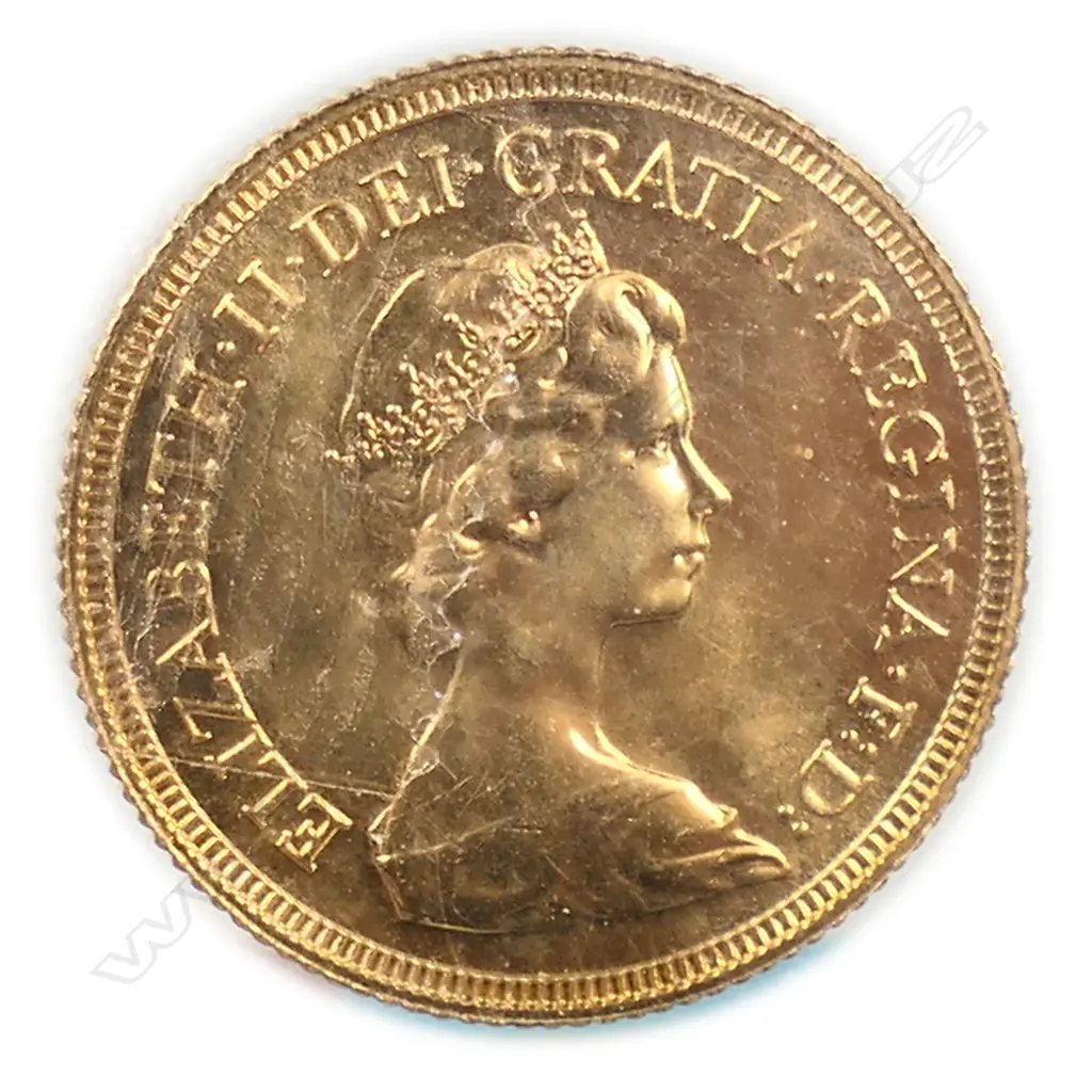 An Elizabeth II gold sovereign, Image 1++