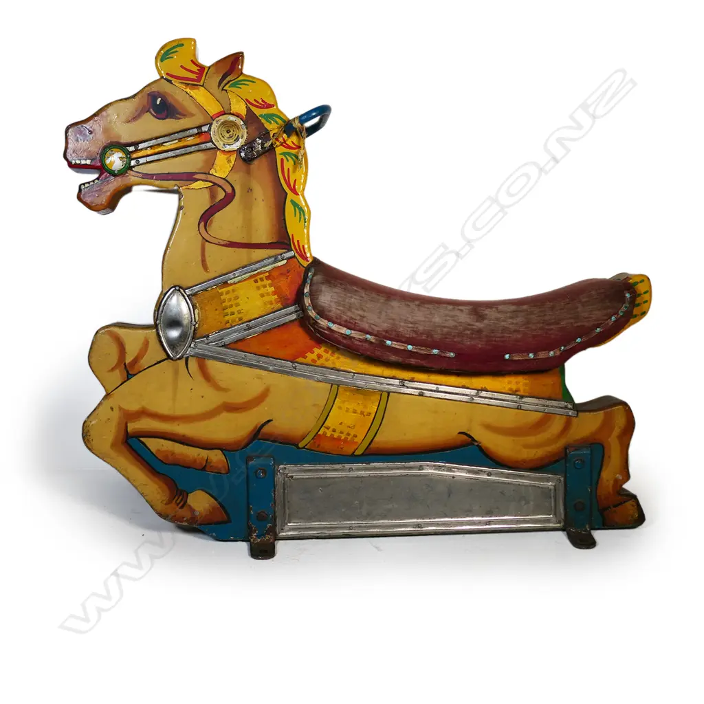 A vintage fairground carousel horse, Image 1++