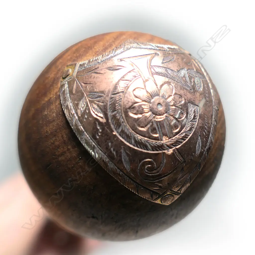 A 1900 NZ timber walking cane, Image 1++