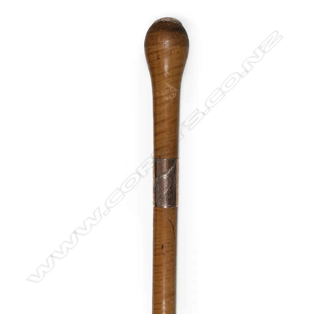 A 1900 NZ timber walking cane, Image 1++