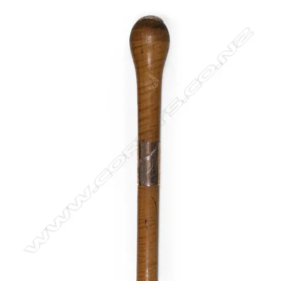 A 1900 NZ timber walking cane,