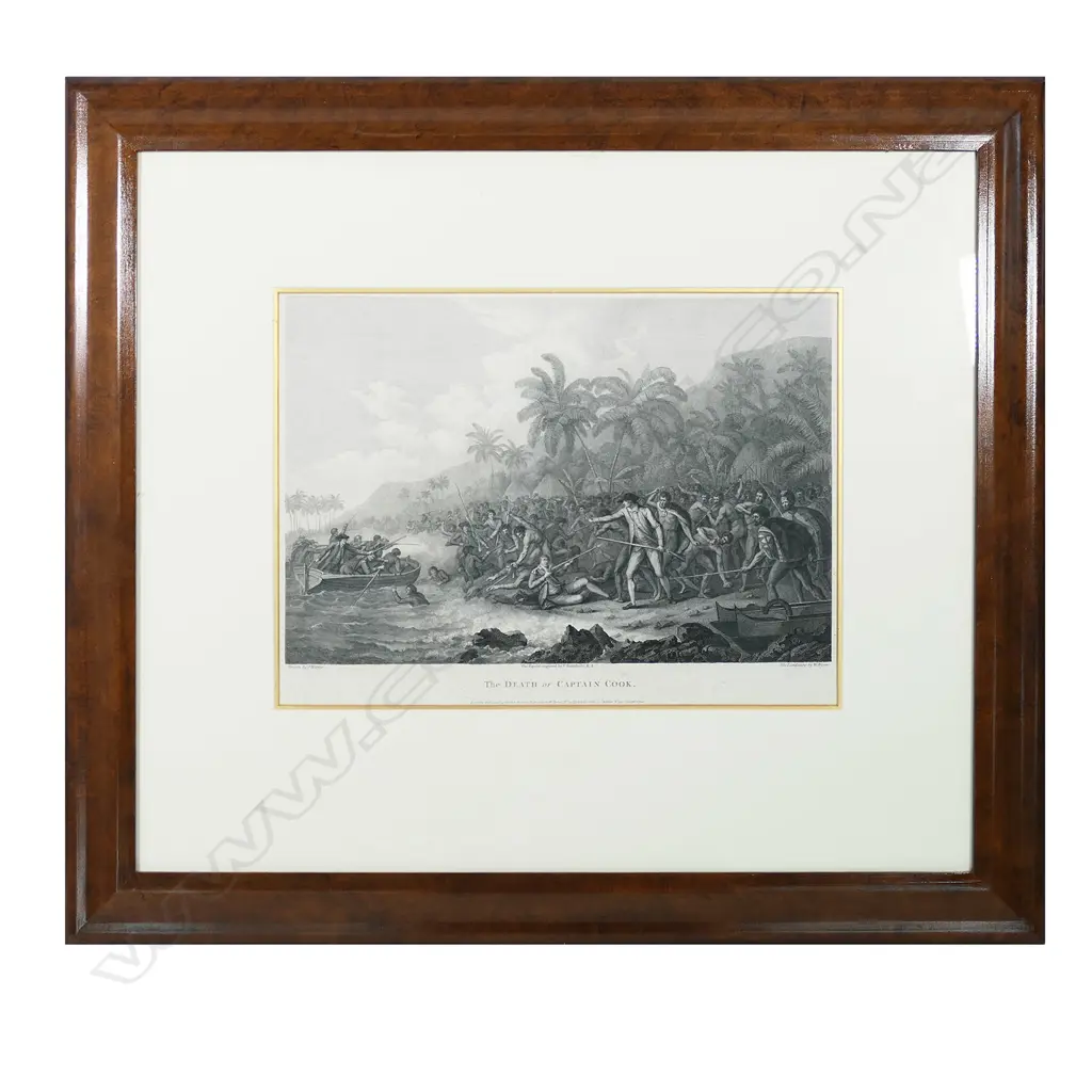 Webber's famous representation of  'The Death of Captain Cook', Image 1++