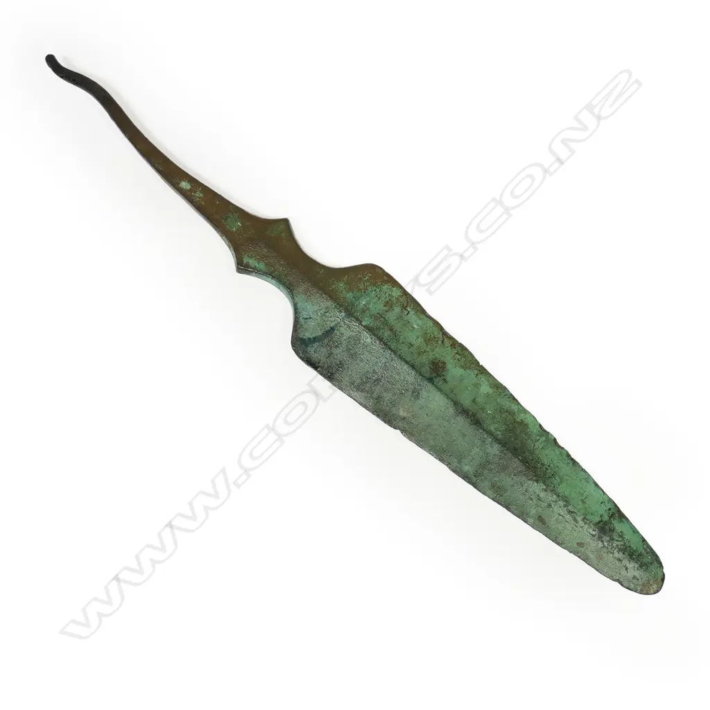 Ancient Persian bronze spearhead c. 1000 BC, Image 1++