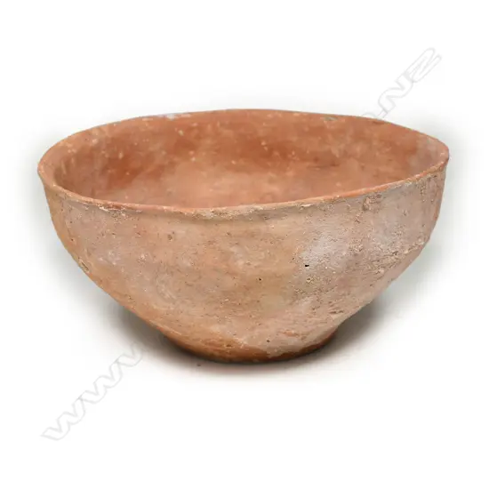 Ancient terracotta bowl Bronze Age Transjordan,