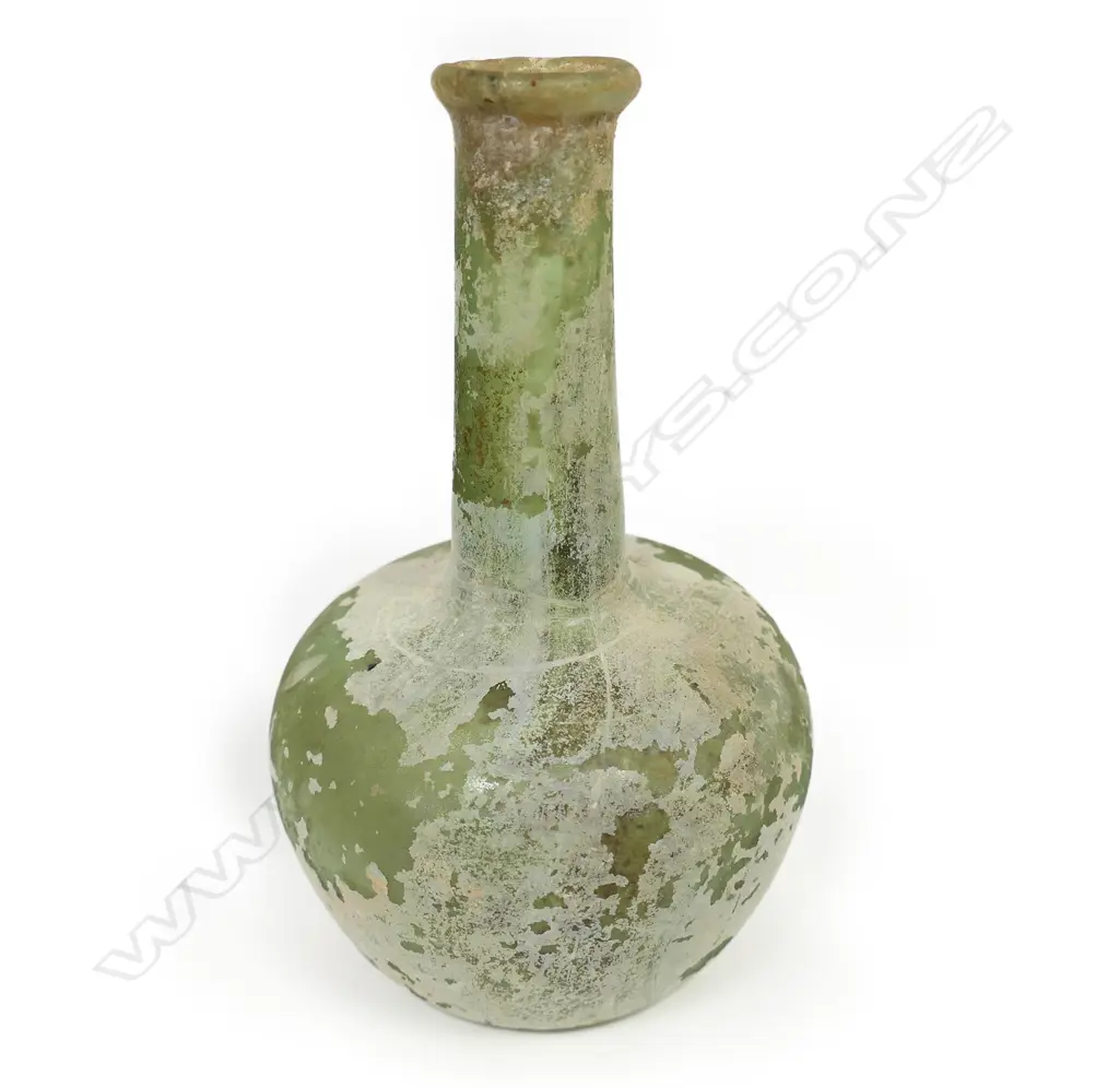 Roman glass bottle 2nd/3rd Century AD, Image 1++