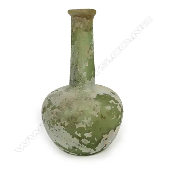 Roman glass bottle 2nd/3rd Century AD,