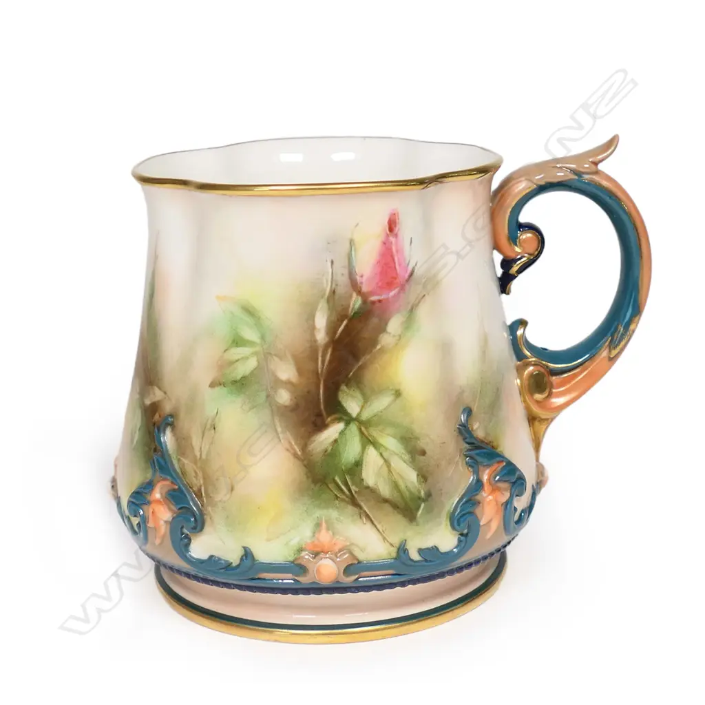 An early 20thC Hadley's Worcester mug, Image 1++