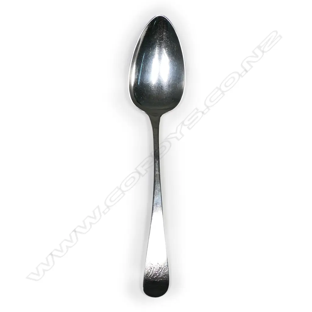 A George III silver tablespoon, Image 1++