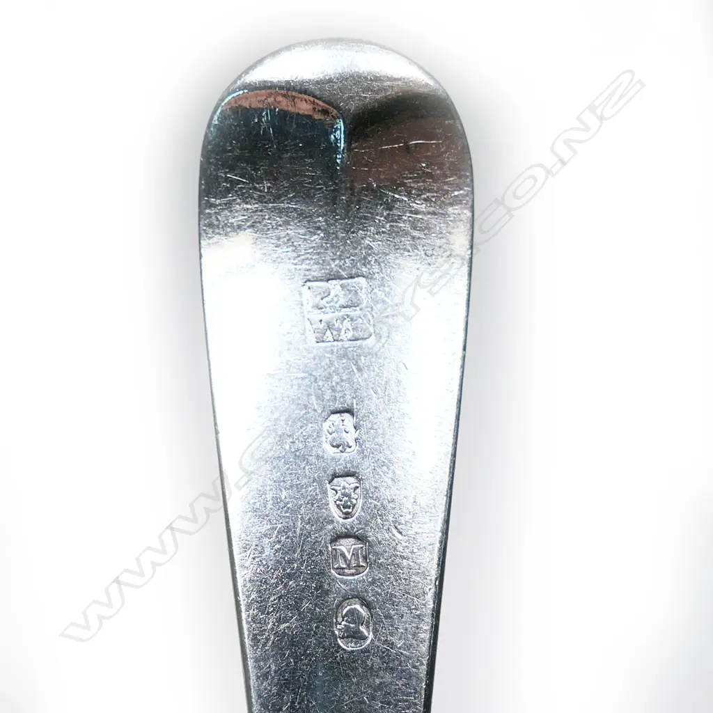 A George III silver tablespoon, Image 1++