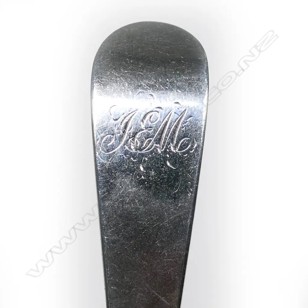 A George III silver tablespoon, Image 1++