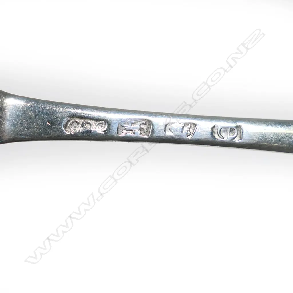A George III silver Old English tablespoon, Image 1++