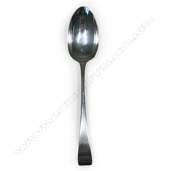 A George III silver Old English tablespoon,